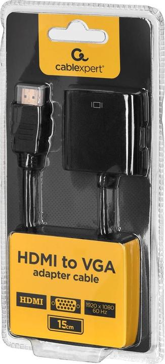 Image du produit Gembird HDMI à VGA (VGA, 4.50 cm)
