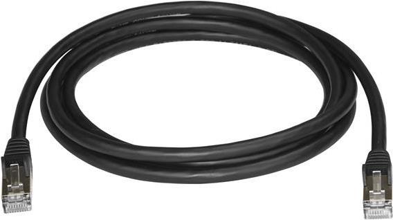 Immagine prodotto StarTech Cavo patch Cat6a 2m nero (STP, CAT6a, 2 m)