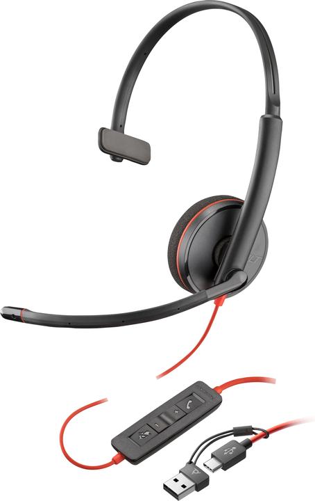 Poly BW 3210 USB-C HS +USB-C/A (Cable, USB-C)