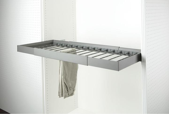 Actual product image Servetto Pull-out frame side rails Papillon anthracite (1 pcs.)
