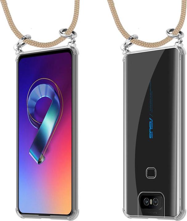 Produktbild Cadorabo TPU Handy Kette SILBER Cover