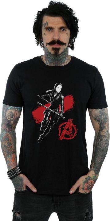 Immagine prodotto Avengers Endgame Mono Black Widow Maglietta Uomo (M)