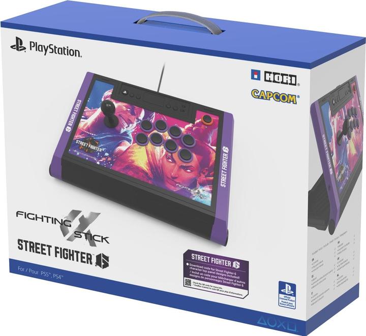 Actual product image HORI Fighting Stick Alpha - Street Fighter VI (PS4, PS5, PC)