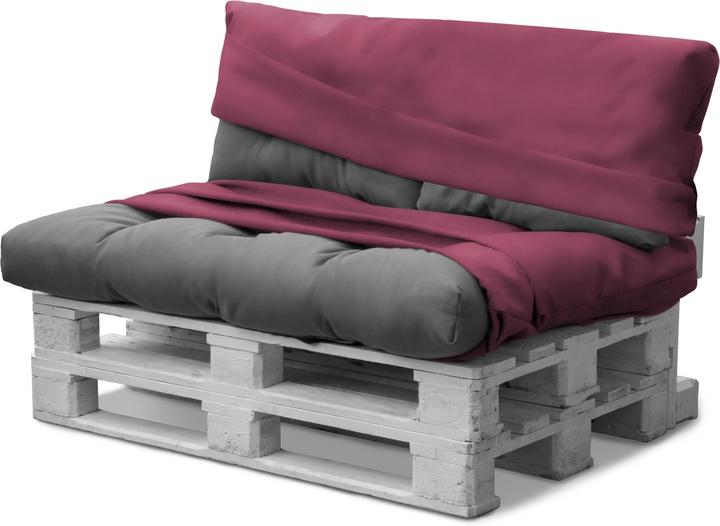 Immagine prodotto Aspero Copricuscini pallet impermeabili 2 pezzi Marsala - 8597
