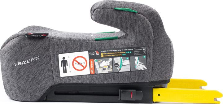 Image du produit Fairgo Siège d'appoint Pico i-Size 125-150 cm - Stone Grey (Rehausseur de siège pour enfant, Norme ECE R129/i-Size)