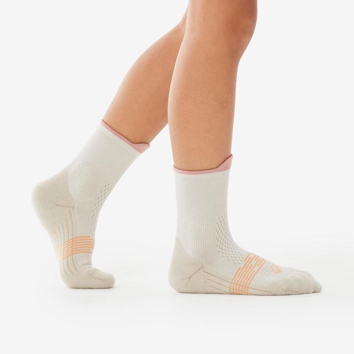 Immagine prodotto Quechua Wandersocken Kinder halbhoch - Hike 500 rosa (27, 30)