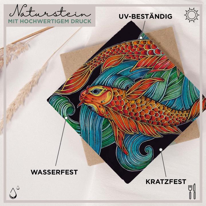 Produktbild Ligarti Fliesenuntersetzer (Naturstein) - Lotoskoi 1 (1 x, Glasuntersetzer)
