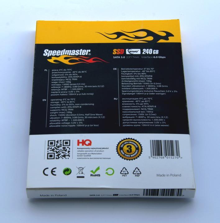 Image du produit IMRO Disque SSD SATA 3.0 2,5"' 2.5" (240 Go, 2.5")