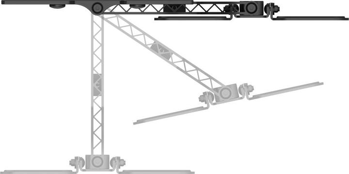 Actual product image Hama FULLMOTION "Ultraslim" - Bracket - for TV (Easy-Fix) (Wall, 48.03", 25 kg)