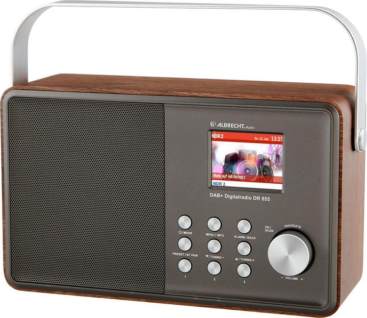 Image du produit Albrecht DR 855 (DAB+ DAB, FM, Bluetooth)