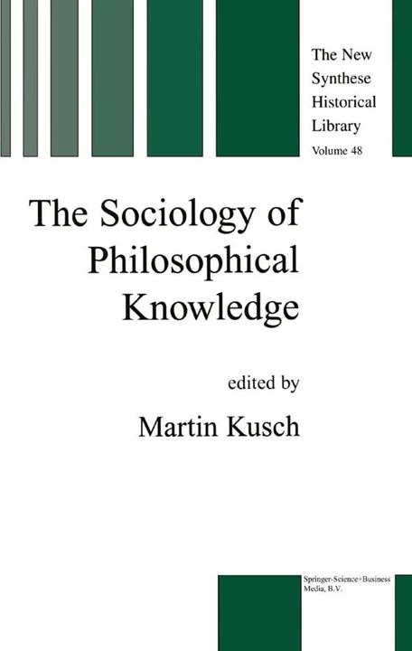 Energie-Label The Sociology of Philosophical Knowledge (Niederländisch, Maren Kusch, 2010)