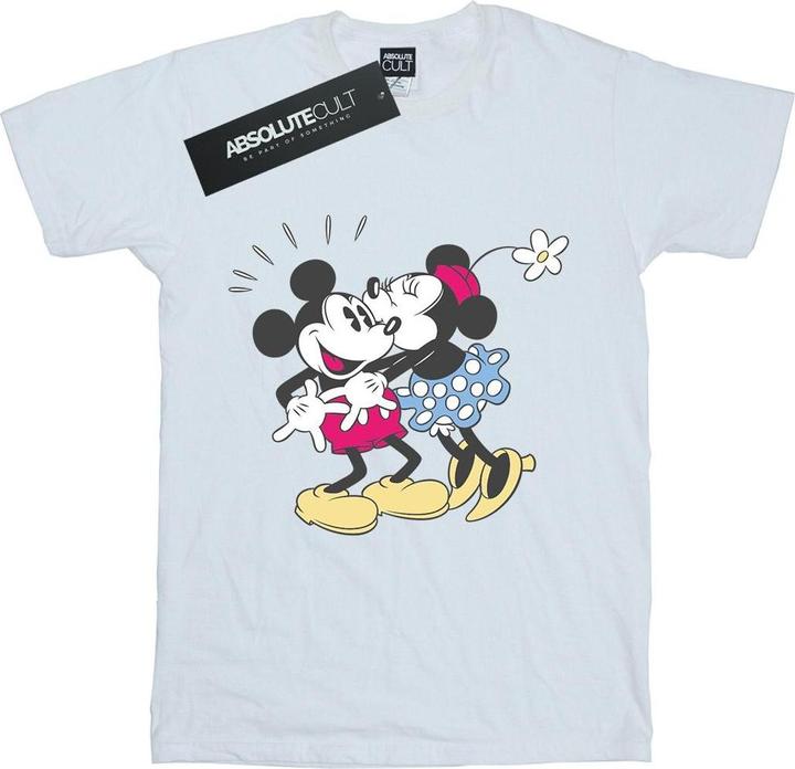 Actual product image Disney Boys Mickey And Minnie Mouse Kiss T-Shirt (128)