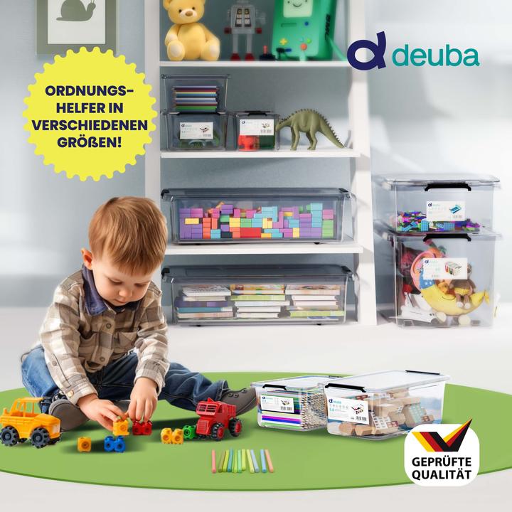 Actual product image Deuba Aufbewahrungsbox (20 x 15 x 12 cm, 2 l)