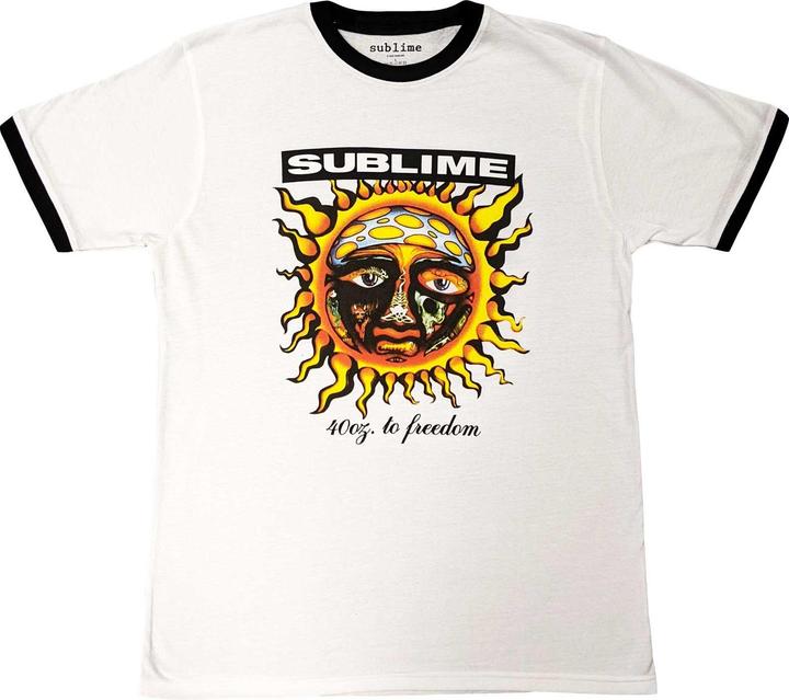 Actual product image Sublime Unisex Adult 40Oz To Freedom T-Shirt (XL)