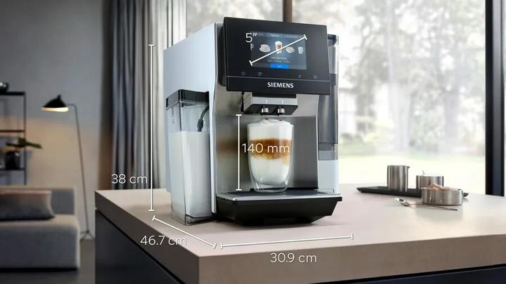 Produktbild Siemens TQ715R03 EQ 700 Integral-Kaffeemaschine (EU-Stecker)