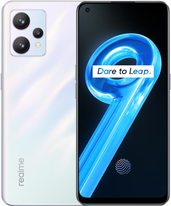 realme 9 (128 GB, Stargaze White, 6.40", Dual SIM, 108 Mpx, 4G)