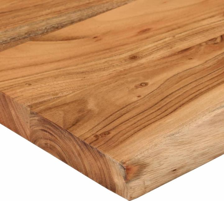 Actual product image VidaXL Wall shelf rectangular tree edge hanging shelf office shelf solid wood acacia (40 x 2.5 x 2.5 cm)