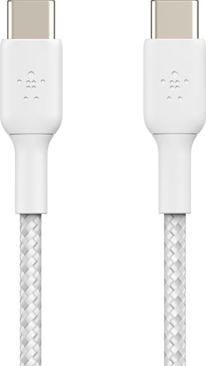 Image du produit Belkin USB-C vers USB-C Braided PVC 1m Twin Pack (1 m, USB 2.0)
