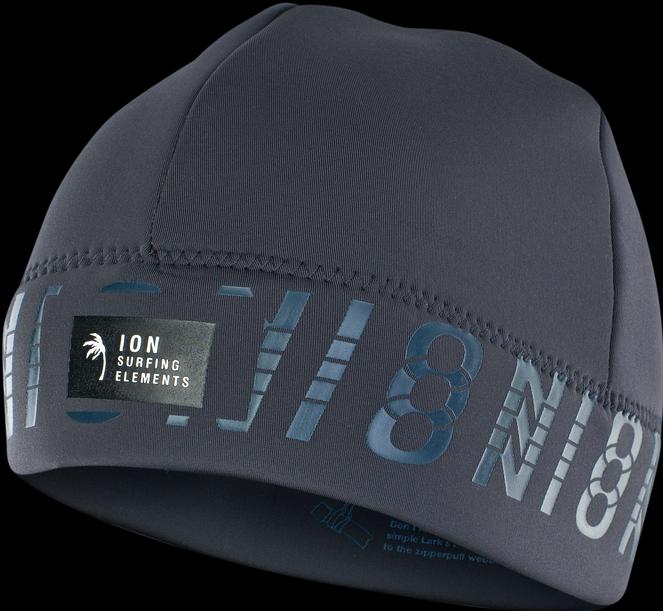 Produktbild ION Water Beanie Neo Logo unisex - steel-grey (L)
