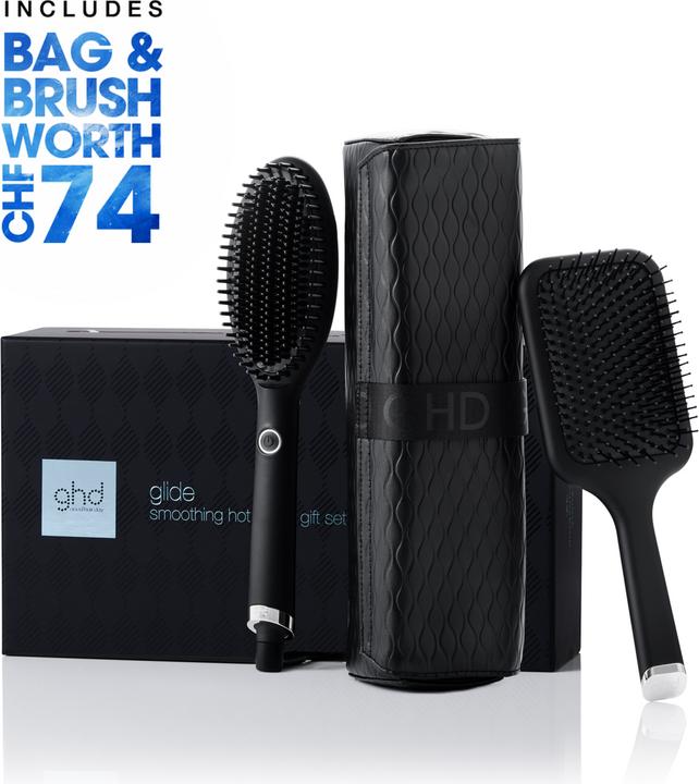 Image du produit ghd Iced Luxe Collection - Coffret cadeau Glide - Brosse lissante à chaud (Brosses lissantes)