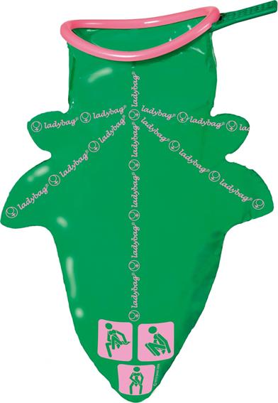 Produktbild Ladybag Taschen-WC für Frauen (1000 ml, Intimwaschlotion)