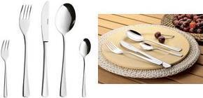 Produktbild Esmeyer 30-teiliges Besteck "Stockholm", Edelstahl 18/10 hochglanz-poliert, 2,2 mm Materialstärke (30 Stück, Besteck Set)