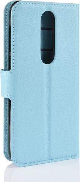 Actual product image MU Classic Litchi Leather Bookcover Series (Nokia 6.1 Plus)