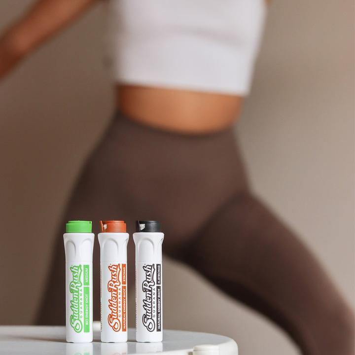 Actual product image Sudden Rush test set (Caramel, Raspberry, Passion fruit, 3 x)