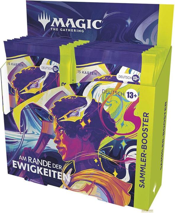 Actual product image Magic the Gathering MTG: Am Rande der Ewigkeit - Sammler-Booster -D- (Display - 12 Stk.) (Booster display)