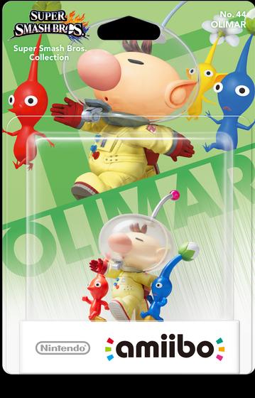 Image du produit Nintendo Figurine Amiibo : Olimar (n° 44) (Wii U)