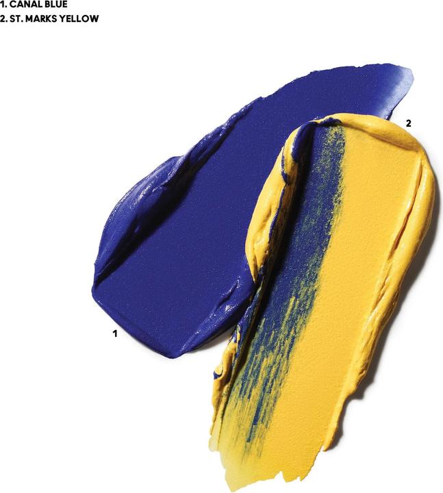Actual product image MAC Cosmetics Viva Glam X Keith Haring (canal blue)