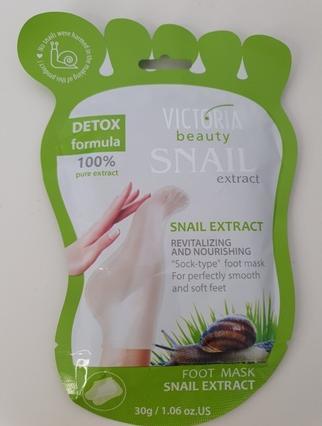 Immagine prodotto Victoria Beauty Maschera per piedi nutriente e rivitalizzante all'estratto di lumaca 1 coppia (Maschera del piede)