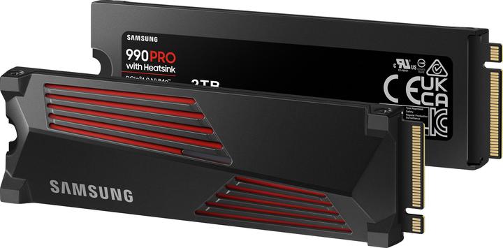 Produktbild Samsung 990 Pro mit Heatsink MZ-V9P2T0GW (2000 GB, M.2 2280)