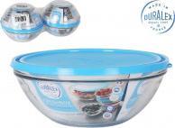 Duralex Runde Schüssel Freshbox Lunchbox 23x9,3cm blauer D