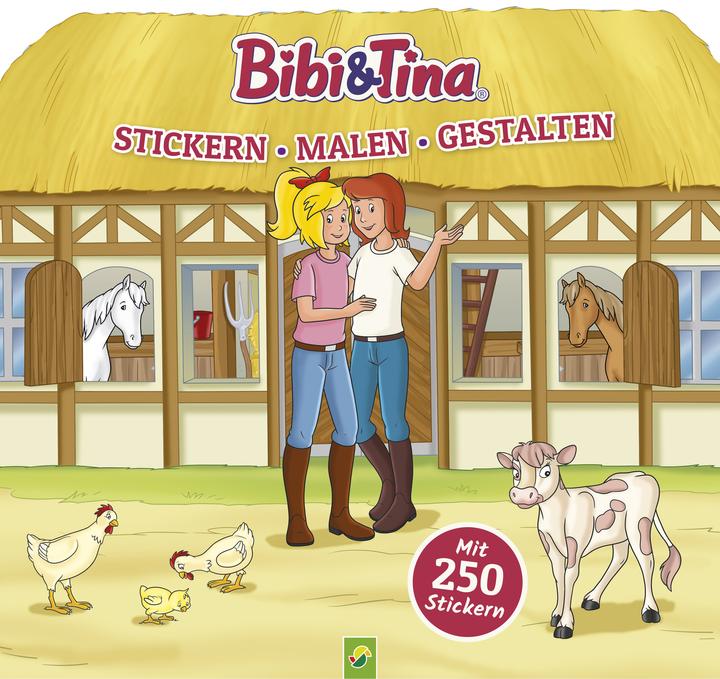 Produktbild Bibi & Tina - Stickern, Malen, Gestalten. Mit 250 Stickern