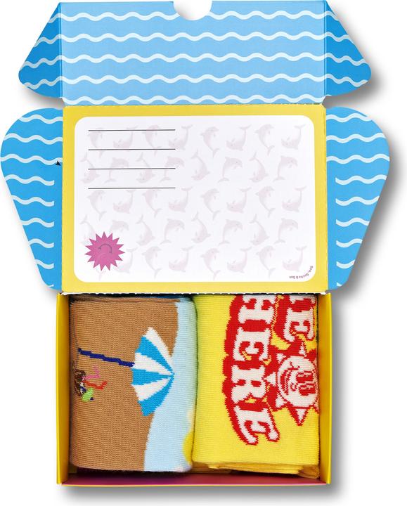 Image du produit Happy Socks Wish You Were Here Gift Set (lot de 2, 36 - 40)