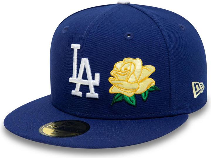 Produktbild New Era 59Fifty Cap - ROSE Los Angeles Dodgers royal - 6 7/8 (6 7/8)