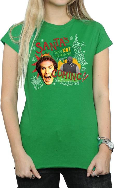 Immagine prodotto Elf North Pole Maglietta Donna (M)