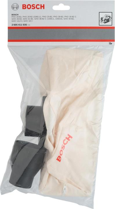 Actual product image Bosch Professional Zubehör Dust bag for GHO, PCW, PHO