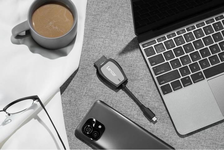 Produktbild Lexar Professional USB-C Dual-Slot Reader - SD/MicroSD UHS-II (USB-C 3.2 Gen 1)