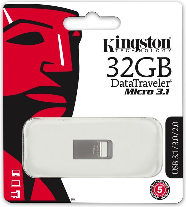 Actual product image Kingston DataTraveler Micro (32 GB)