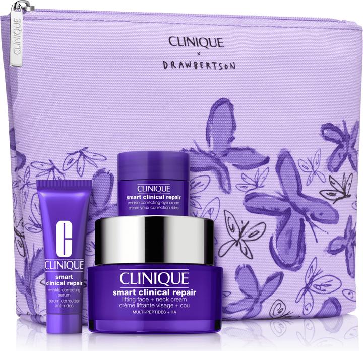 Clinique Geschenkset Smart & Smooth: Anti-Ageing Skincare Set (Gesichtspflege set)