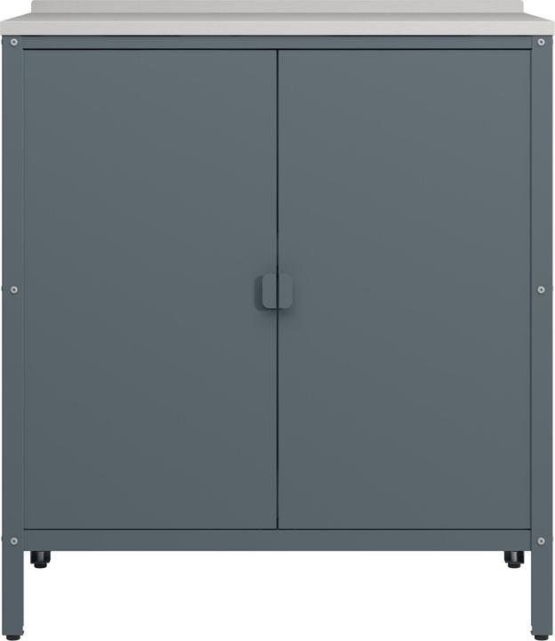 Image du produit Casa.Pro Outdoor Schrank Bolognano 92x80x50 cm Dunkelgrau, matt