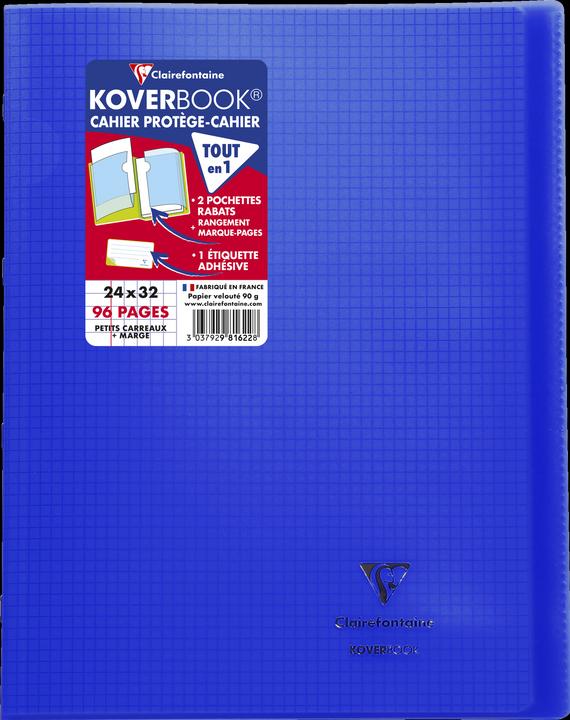 Clairefontaine Koverbook (24 x 32 cm, Checked, Hardcover)