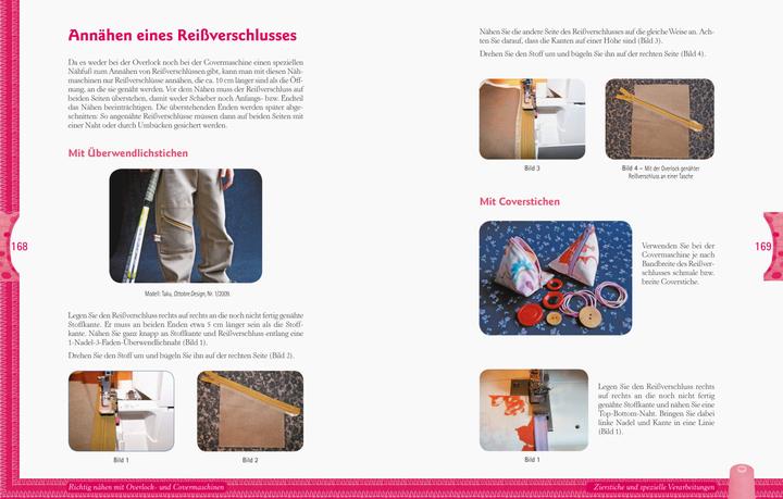 Produktbild Richtig nähen mit Overlock- und Coverlock-Maschinen (Deutsch, Christelle Beneytout, 2021)