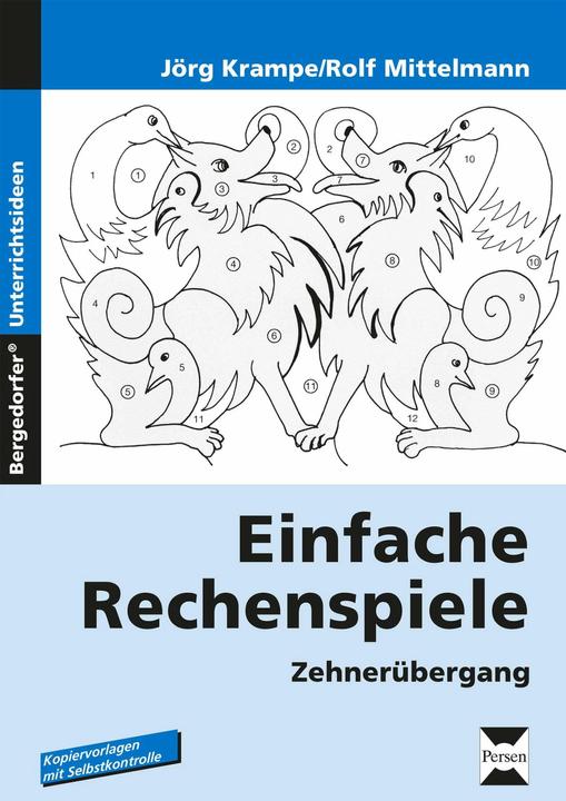 Image du produit Einfache Rechenspiele. Zehnerübergang (Allemand, Rolf Mittelmann, Jörg Krampe, 2019)