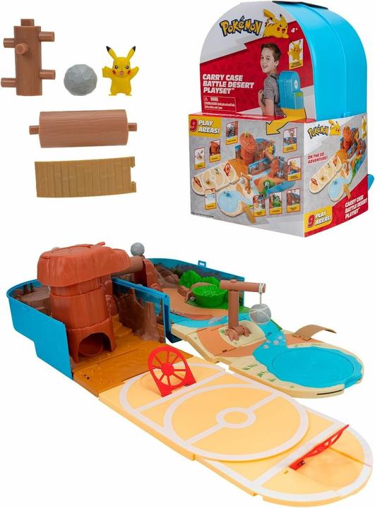 Image du produit Jazwares Set de jeu portable Arène désert
