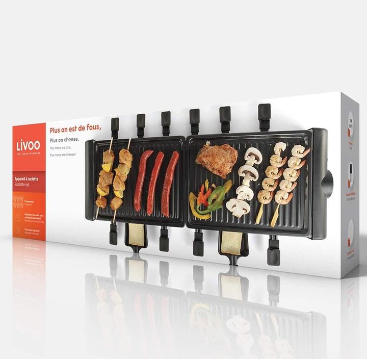 Actual product image Livoo Raclette set 12 persons