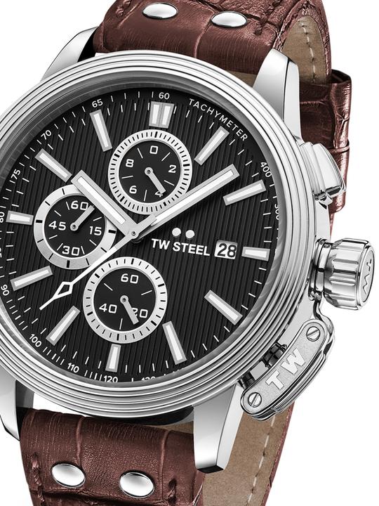 Actual product image TW Steel CEO Adesso (Analogue wristwatch, Chronograph, 45 mm)
