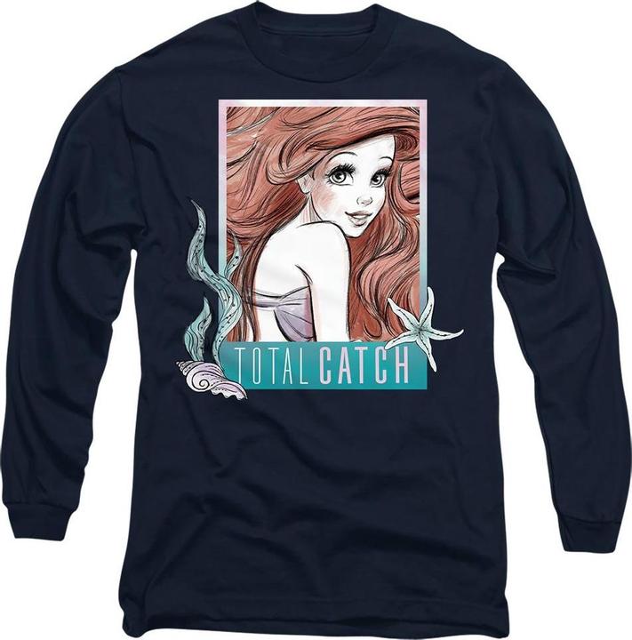 Immagine prodotto The Little Mermaid Total Catch Maglietta Ariel Adulto Unisex (XL)